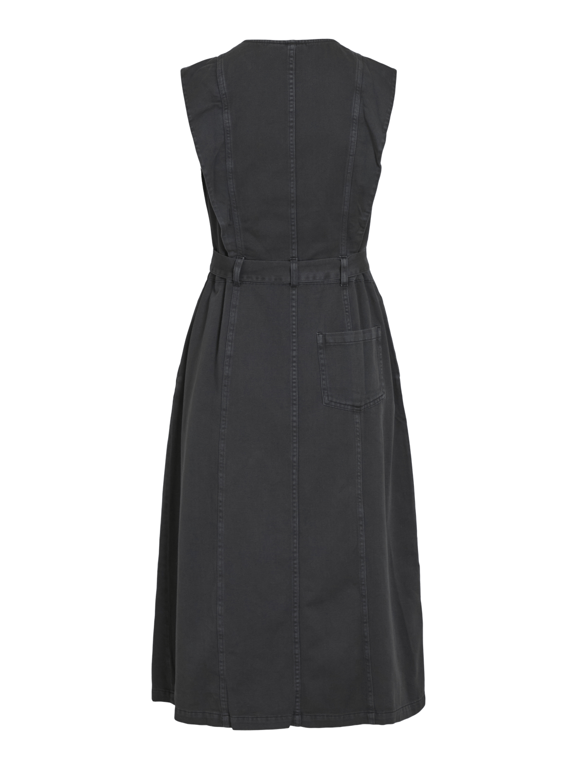 VILUCIANNE Midi Dress - Black Denim - VERO MODA & VILA Bergvik